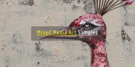 Mixed Media Art Reproduction